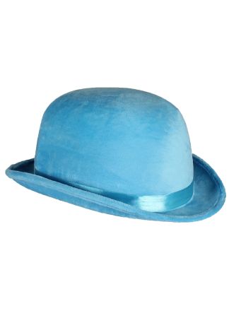 Bolhoed colour fluor blauw