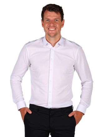 Herenhemd Basic colours wit