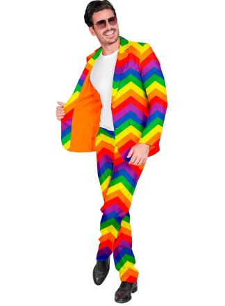 Party Fashion suit 2dlg. Rainbow