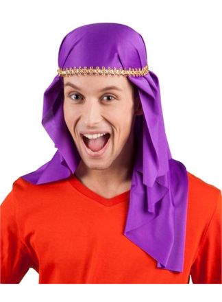 1001 nacht sjeik hoed paars