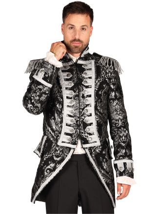 Jas Heer  brocaat "Nelson NEW" zilver