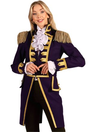 Damesjas "Battle of Waterloo" Paars