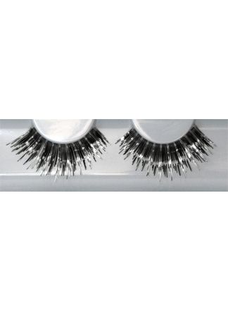 Grimas wimpers zwart/zilver no.262