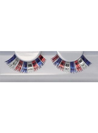 Wimpers rood wit blauw UV no.236