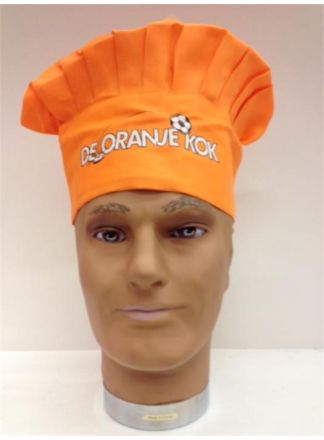 Oranje koksmuts DE ORANJE KOK