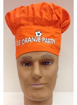 Oranje koksmuts DE ORANJE PARTY