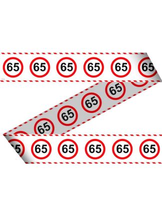 65 jaar afzetlint 15mtr.