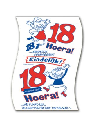 Toilet rol   18 jaar
