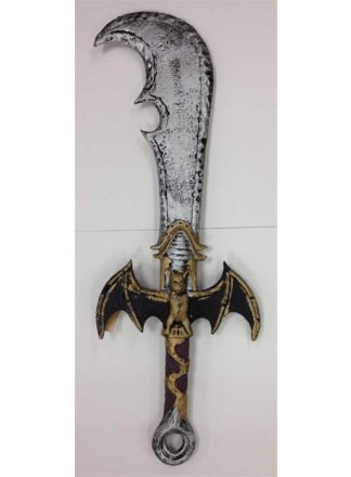 Zwaard deluxe krom 80cm.