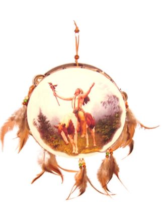 Indianen Tamboerijn 22cm.