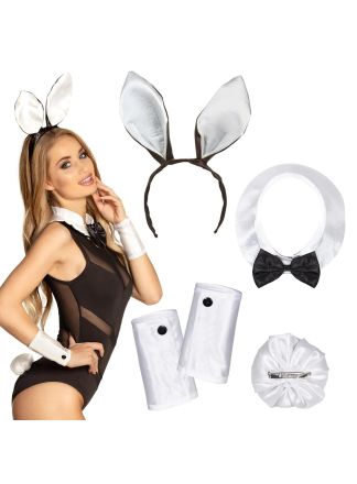 Sexy Bunny verkleedset 5dlg.