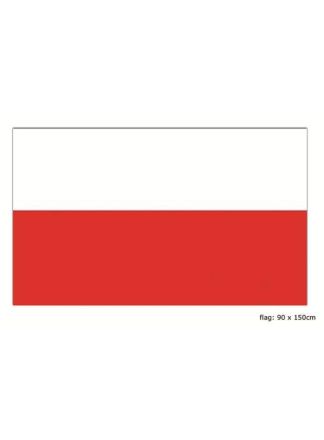 Vlag Polen reklame 90x150cm.