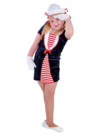 Matrozen pakje meisje 1dlg.