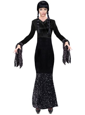 Dark Girl lange jurk DELUXE