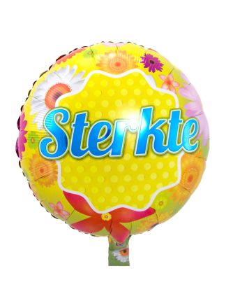 Folieballon STERKTE 43cm m.helium (exl.helium)
