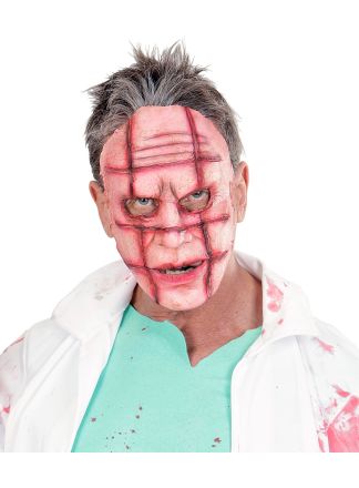 Halloweenmasker half scarface