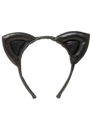 Katten oren diadeem letherlook