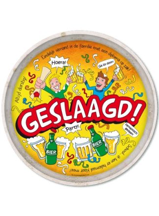 Geslaagd dienblad