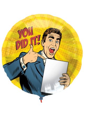 Folieballon YOU DIT IT! 45cm. (excl helium)