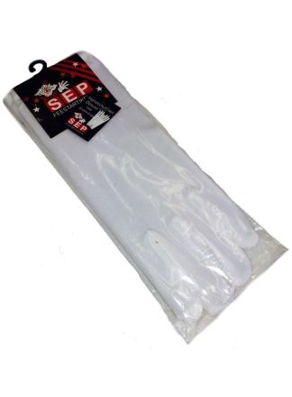 Witte stretch handschoenen