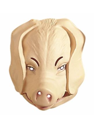 Masker varken    groot plastic