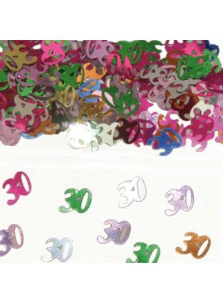 30 jaar confetti in zakje