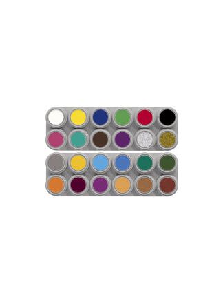 Grimas palet water 24kleuren