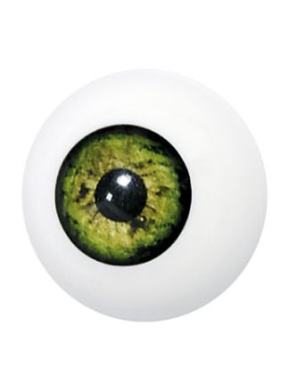 Grimas kunststof oog groen