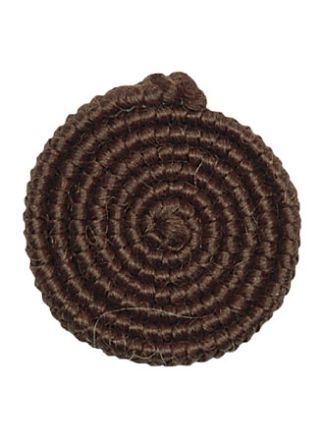 Wolcrepe donkerbruin 50cm. no11