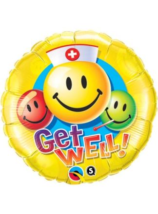 Folieballon Get Well Soon (excl.helium)