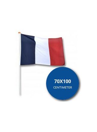Frankrijk vlag 70x100cm.