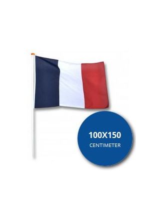 Vlag Frankrijk 100x150cm.