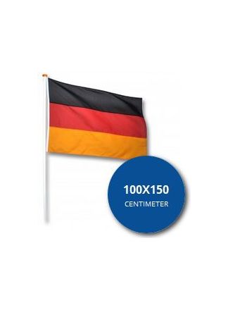 Vlag Duitsland 100x150cm.