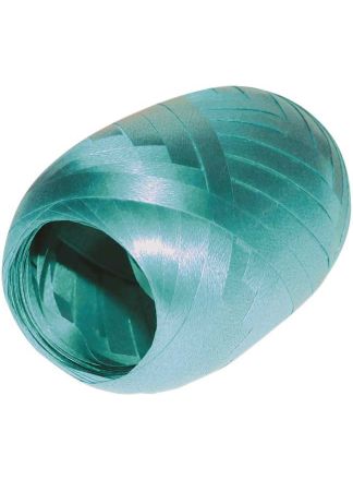 Krullint licht blauw 5mm/20mtr