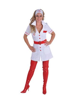 Verpleegster pakje 3dlg.