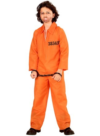 Oranje Prison pak kind 1dlg.
