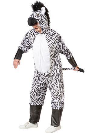 Zebra kostuum/overall 1dlg.