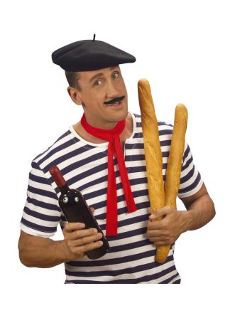 FRANKRIJK alpino baret zwart origineel