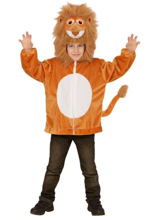Leeuw outfit 1dlg. (jack met kop)