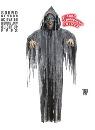 Halloween Talking zombie 160cm.