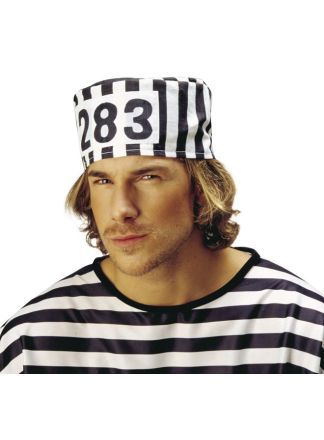 Boevenpetje streep  wit-zwart