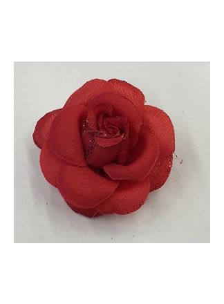 Rode roos klein speld/clip