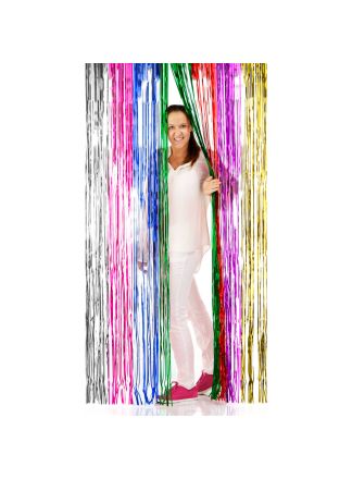 Gordijn muti kleur 100x200cm. brandvertragend