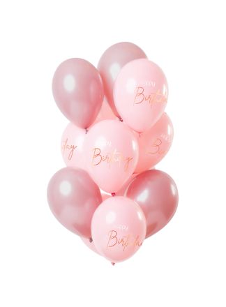 Ballonnen Elegant Lush Blush 30cm  12stuks