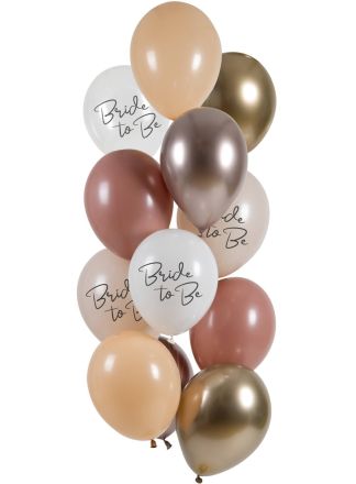 Ballonnen Bride To Be 33cm 12stuks