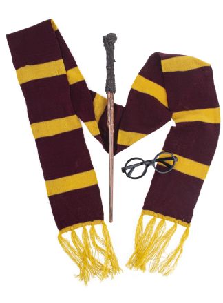 Harry Potter set 3dlg.(Das, toverstok, bril)