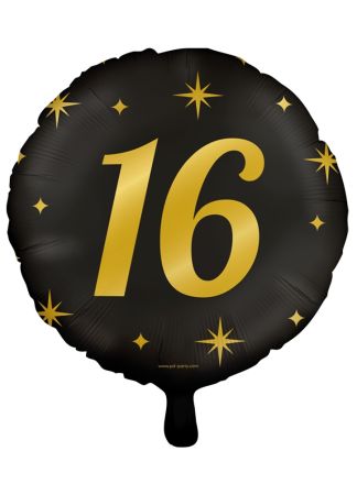 Folie ballon 16 Classy party 46cm. (Excl. Helium)