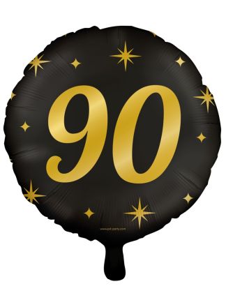 Folie ballon 90 Classy party 46cm. (Excl. Helium)