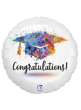 Folieballon Congratulations 46cm excl helium