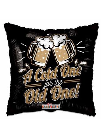 Folieballon Birthday Old One 46cm. (excl helium)